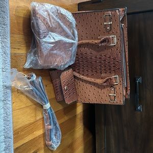 Brand New Ostrich Bag
